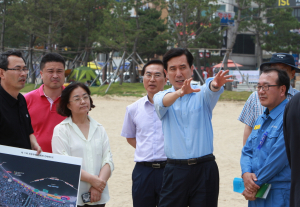 이강덕 포항시장, 국제불빛축제 현장 찾아
