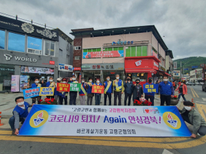 바르게살기운동, 고령군 코로나 퇴치