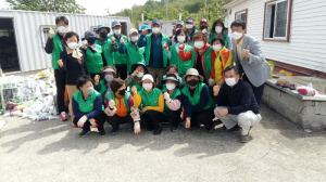 군위군 우보면, 폐농약병 수거