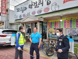김천시 자율방범연합회 '코로나19 차단 총력'