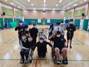 영덕군 남정중학교, 장애 공감·이해 학교문화 조성… 청소년 인권감수성'쑥'