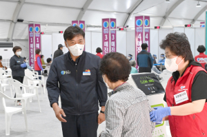 청송군, 75세 이상 백신 2차 접종 완료… 도내 최고 수준