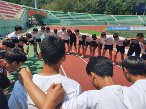 영덕고등학교 축구부, 금석배 전국 고등대회 4강 진출… 우수 경기력으로 '실력 입증'
