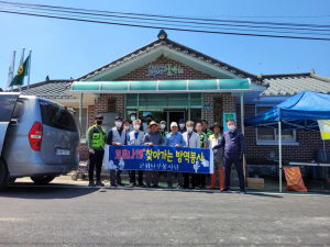 군위나루봉사단, 화본2리서 재능 나눔 실천