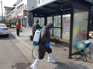 의성군 의성읍자율방범대, 다중이용시설 방역활동