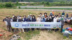 영주시 '농촌일손 돕기 챌린지' 농가에 단비로