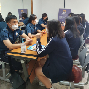  경주경찰서  '찾아가는 학교 경찰서' 운영 호응