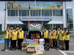 상주시 외서면 지역사회보장협의체, 찾아가는 푸드마켓 