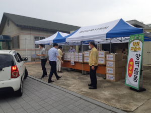 경주교육청, 학원·교습소에 방역물품 지원