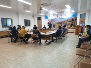 김천시 증산면, 7월 이장회의 열려