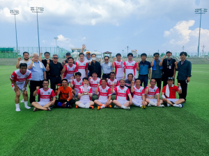 영양군, 도지사기 생체 축구대회 50대 '준우승'