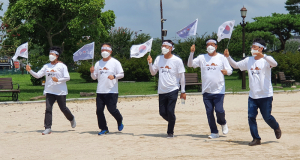 경주교육청, 독도 향한 뜨거운 열정 안고 달렸다