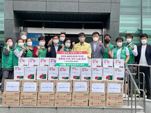 영천시 동부동 새마을지도자협의회·새마을부녀회, 건강한 여름나기 기원