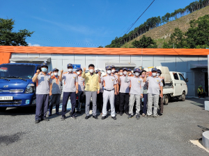 김천시 부항면 의용소방대, 소독 활동