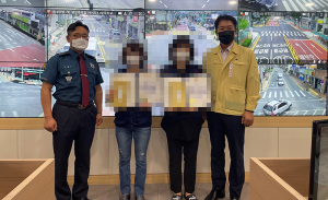 상주경찰서, CCTV 통합관제센터 요원에 감사장