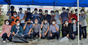 영주시 '과수농가 이상기후 대응' 미세살수 보급