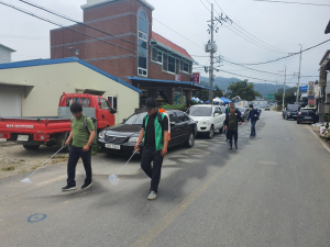 군위군 소보면 새마을지도자회, 방역