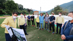 성주군수, 봉학2리 현장서 주민의견 귀 쫑긋 