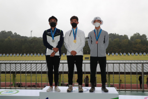 '예천군의 아들' 김제덕, 전국체전서도 '금빛화살'