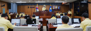 울진군의회, 제252회 임시회 '대장정 돌입'