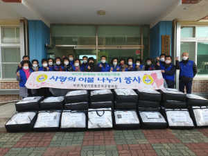 군위군 바르게살기운동협의회, 따뜻한 겨울 보내기 이불 전달