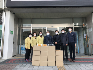 청송영양축산농협, 영양보건소에 토종닭 유정란