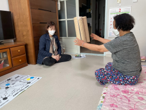 상주기 사회복지관, 윷놀이 방문 행사