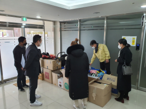 김천시 율곡동 중흥S클래스아파트, 애향원에 후원