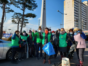 상주시 신흥동 새마을 남녀지도자 협의회, 도로변 정비
