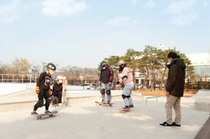 안동시 '스케이드보드 익스트림파크' 문열어
