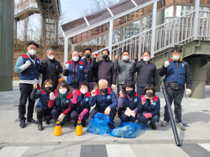 한국자유총연맹 김천시 대신동분회, 청결 운동