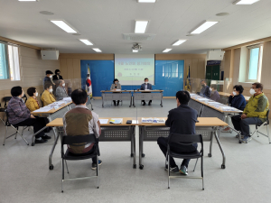 대한노인회 상주시 동성동분회, 정기회의 