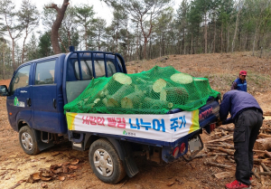 문경시, 취약계층에 땔깜 '무상 지원'