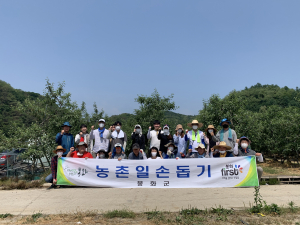 봉화군청·물야면, 소통행정·일손돕기 '한창'