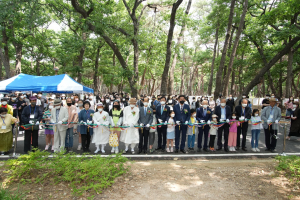 경주문인협회, 향가비 제막식·제55회 목월백일장 개최