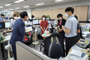 박남서 영주시장, 경상북도청 방문 '관심·투자' 당부