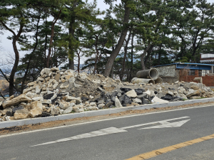 경주 충효동 재동마을, 신규 아파트 건설사 횡포로 환경 망쳐