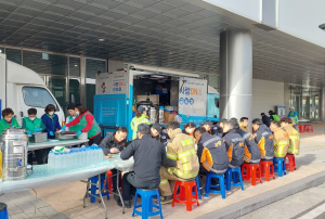 한국수력원자력, 대형 산불피해 강릉 지역 '도움 손길'
