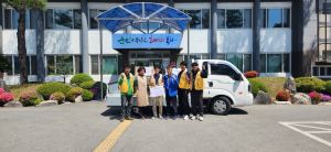 봉화 춘양라이온스클럽, 음료수로 온정 전해