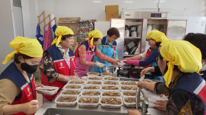 울진군 여성단체협의회, 사랑 듬뿍 담은 특별한 한끼∼
