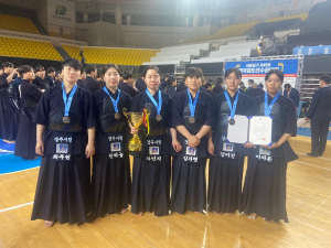 경주시청 직장운동경기부 여자검도팀, 노력의 값진 결실 거둬