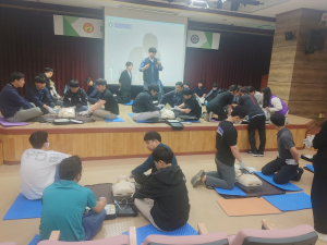 구미시설공단, 심폐소생술 교육 실시
