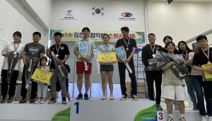 김천시, 동호인들 모여 스쿼시 저변확대 '힘'