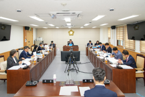 경주시의회, 제1차 정례회 예산특위 개회