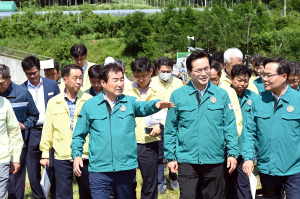 김천시, 여름철 대비 농업용 저수지 집중 안전 점검