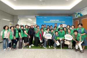 청송군새마을회 회원들, 마을발전 공로 표창