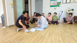김천사 대덕면 행정복지센터, 맞춤 복지앱 방문 홍보