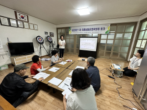 김천시치매안심센터, 치매보듬마을운영위원회 회의