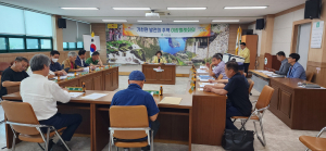 성주군 가천면, 7월 이장회의 개최