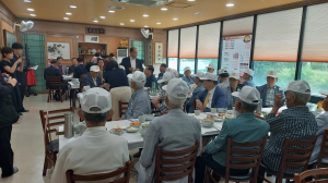 안동시재향군인회, 삼계탕 오찬 대접